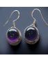 Boucles Améthyste Argent 925