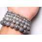 Bracelet Labradorite A+ Pierres rondes (s)