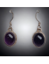 Boucles Améthyste Argent 925