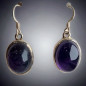 Boucles Améthyste Argent 925