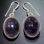Boucles Améthyste Argent 925