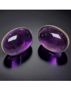 Boucles Améthyste Argent 925