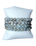 Bracelet Labradorite A+ Pierres Rondes