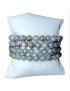 Bracelet Labradorite A+ Pierres Rondes