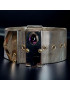Bracelet Améthyste Acier & clous Or 18 carats