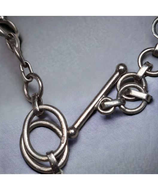 Bracelet Améthyste Ethnique Argent 925