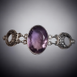 Bracelet Améthyste Ethnique Argent 925