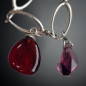 Bracelet Améthyste & Grenat A+ Argent 925