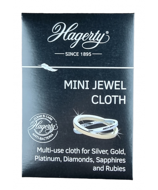 Chiffon pour bijoux antibactérien et contre le ternissement
