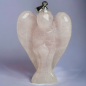 Pendentif Ange Quartz rose