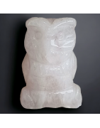 Chouette Quartz rose
