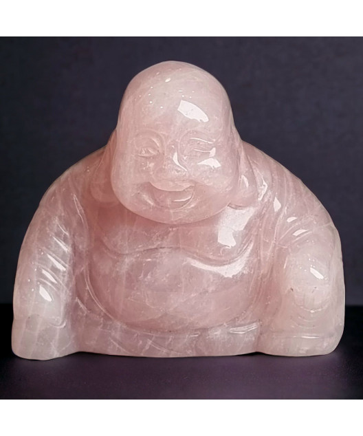 Bouddha Quartz rose