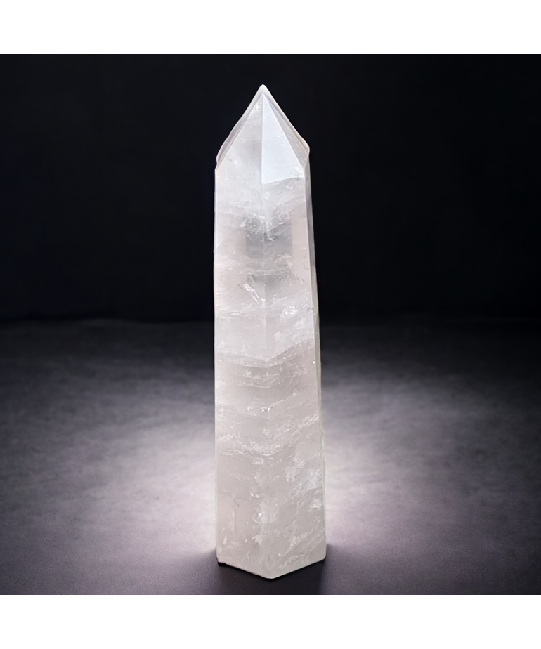 Obélisque Quartz rose