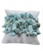 Bracelet Larimar Baroque 19cm