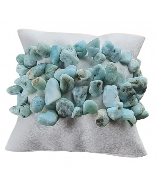 Bracelet Larimar Baroque 19cm