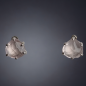 Boucles Quartz rose Argent 925