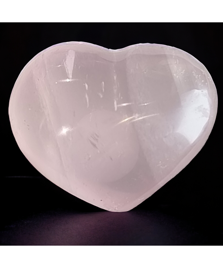 Cœur Quartz rose