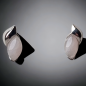 Boucles Quartz rose Argent 925