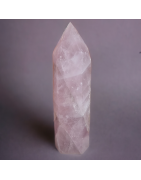 Obélisque Quartz rose