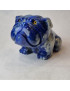 Chien Bulldog Lapis-lazuli