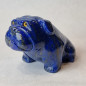 Chien Bulldog Lapis-lazuli pm