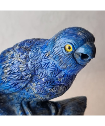 Oiseau sur branche Lapis-lazuli