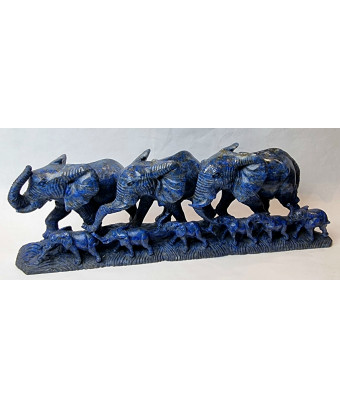 Eléphants Lapis-lazuli