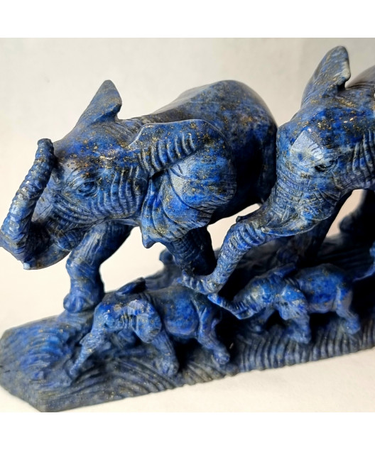 Eléphants Lapis-lazuli