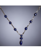 Collier Lapis-lazuli Argent 925