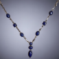 Collier Lapis-lazuli Argent 925