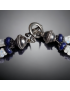 Collier Pierre de lune & Lapis-lazuli Argent 925