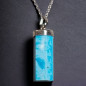 Pendentif Turquoise Argent 925 avec chaîne