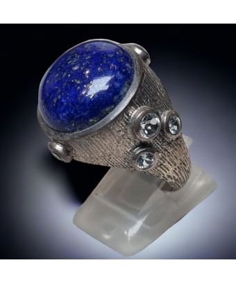 Bague Lapis-lazuli Argent 925 Taille 59
