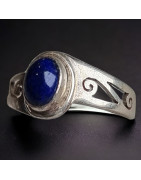 Bague Lapis-lazuli Argent 925 Taille 53