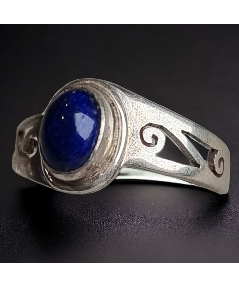 Bague Lapis-lazuli Argent 925 Taille 53
