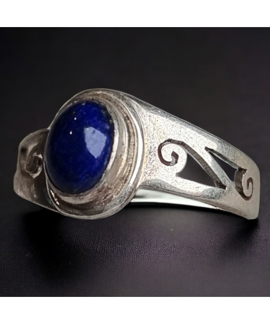 Bague Lapis-lazuli Argent 925 Taille 53