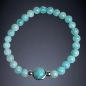 Bracelet Amazonite Pierres de 6mm & Cabochon