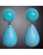 Boucles Bakélite à clips