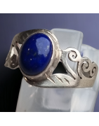 Bague Lapis-lazuli Argent 925 Taille 52