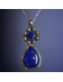 Pendentif Lapis-lazuli Argent 925