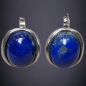 Boucles Lapis-lazuli Argent 925