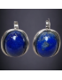 Boucles Lapis-lazuli Argent 925