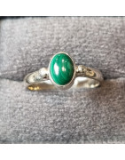 Bague Malachite Argent 925