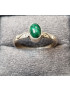 Bague Malachite Argent 925 Taille 57