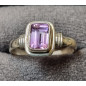 Bague Améthyste Argent 925 Taille 54