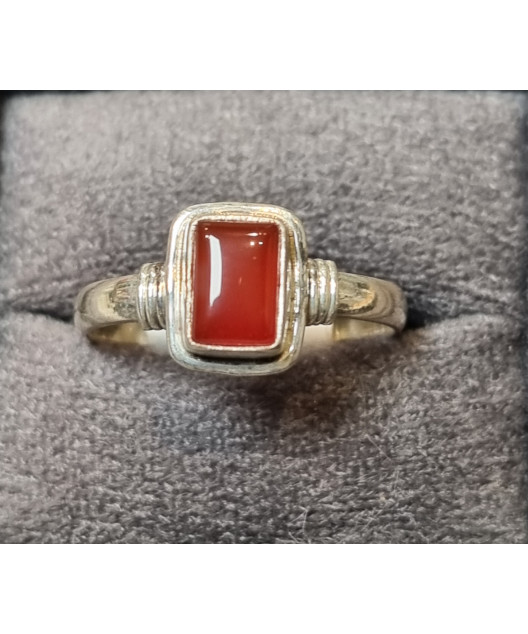 Bague Cornaline Argent 925