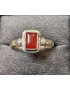 Bague Cornaline Argent 925
