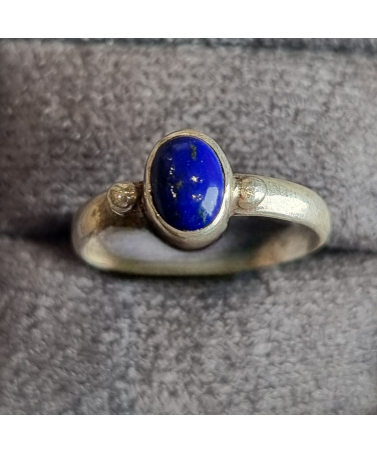 Bague Lapis-lazuli Argent 925 Taille 51