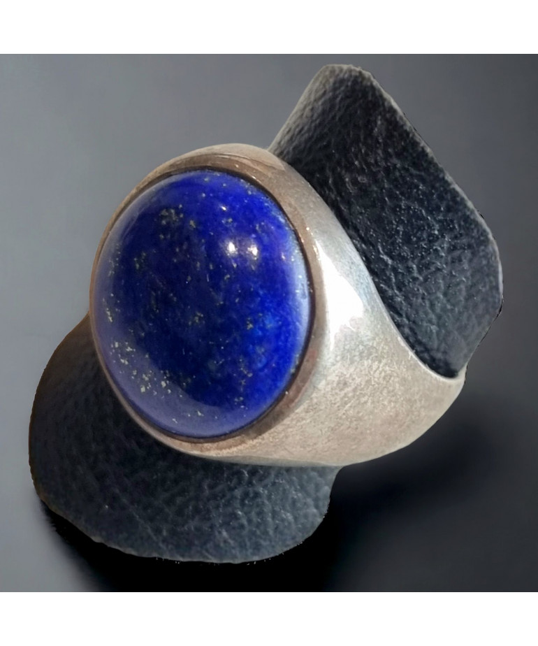 Bague Lapis-lazuli Argent 925 Taille 68