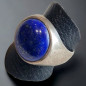 Bague Lapis-lazuli Argent 925 Taille 68